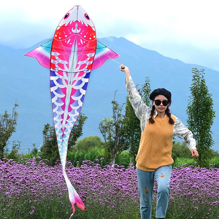 Huge Carp Fish Kites for Flying Outdoor 6m