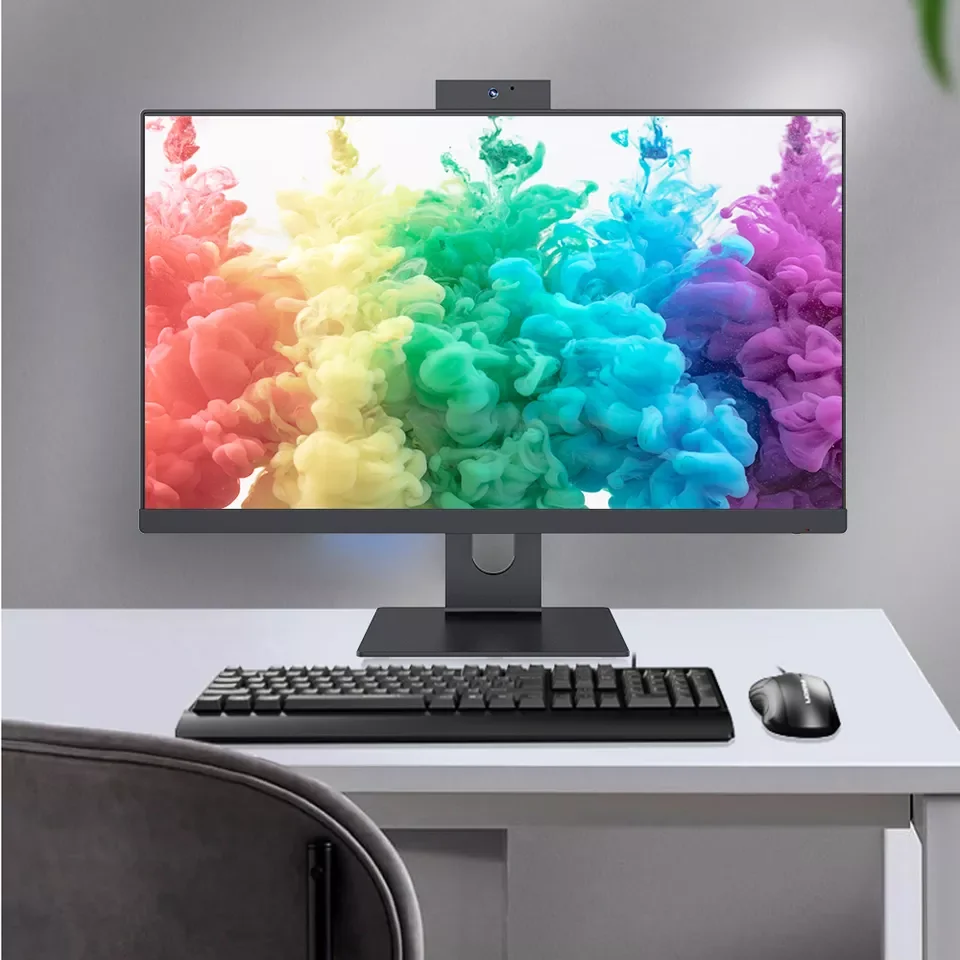 ISO9001 Wandong фабрики 2K 165 Гц 23,8 27 дюймов computadoras ordinateur игровой ПК чехол Полный набор сенсорный экран все в одном ПК игровой компьютер