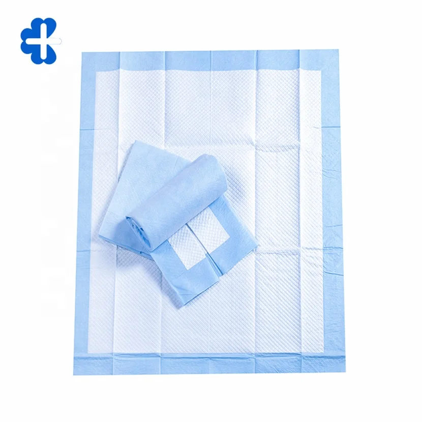 High Absorbent Disposable imported pulp  Underpad Incontinence bed sheet  for Adult clothlike backsheet used for home nursing