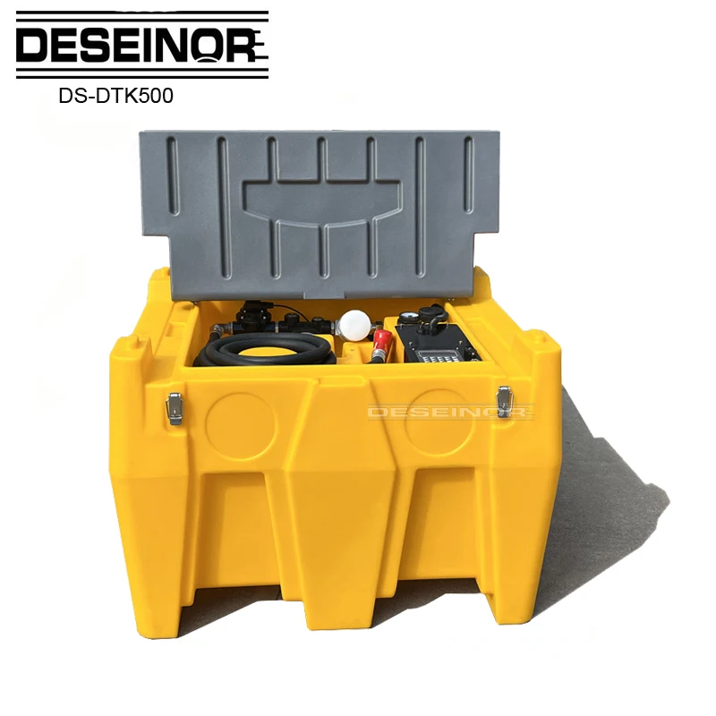 China 500 L  Portable Diesel Storage & Dispensing Tank with doble Pump