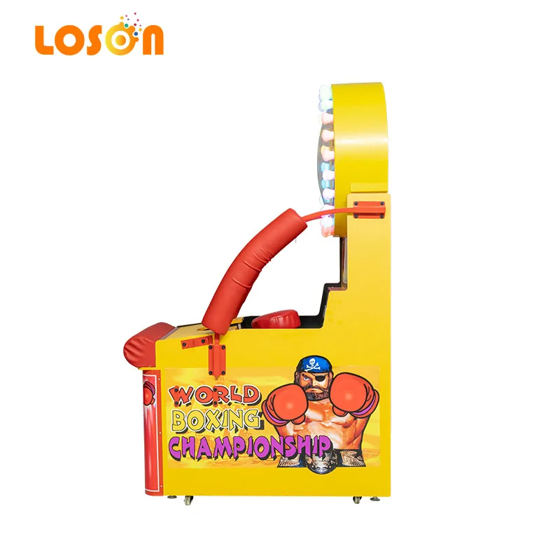 Ultimate simulator sport arcade and kicking vending boxing machine training coin operated game with prizes