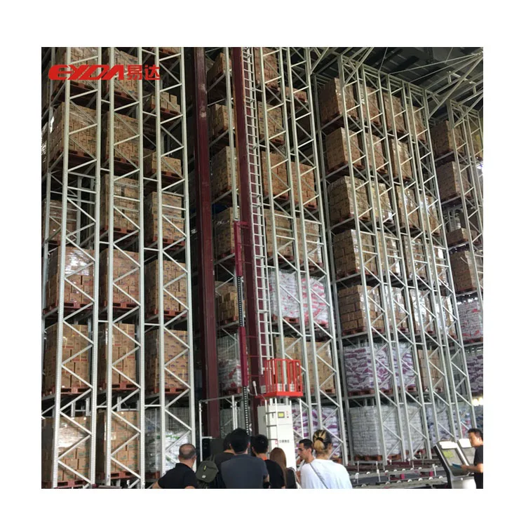 Автоматизированная складская система автоматического хранения в Гуанчжоу Eyda с эффективными стеллажами и