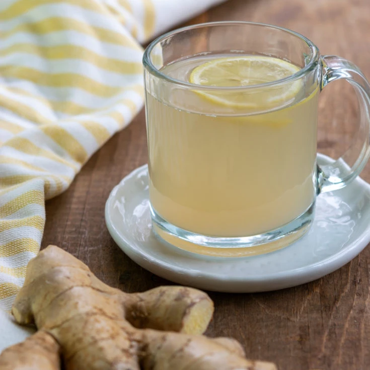 China EU Standard Certified Chinese Slimming Tea turmeric Ginger Lemon Tea Instant Honey Ginger Tea