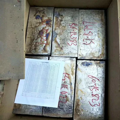 Favorable price and good quality non-ferrous metal bismuth ingot on sale
