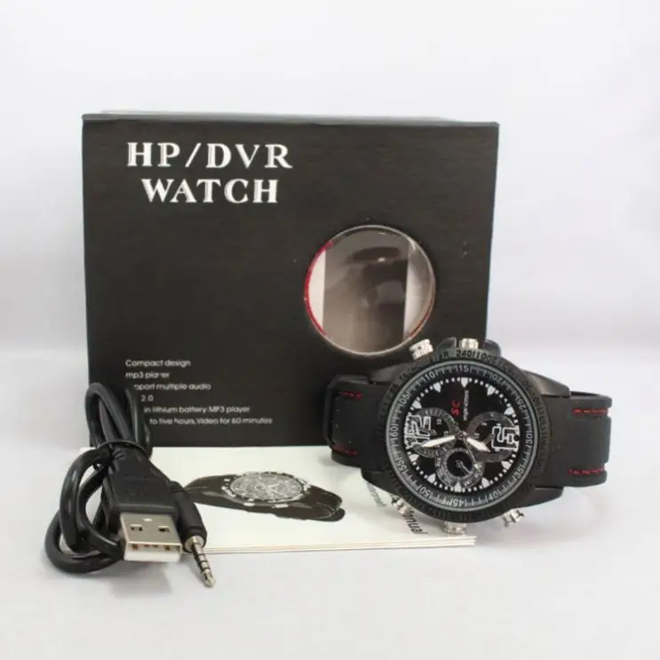 Шпион наручные часы DVR видео Скрытая мини камера видеокамера