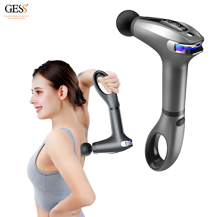 Wholesale Vibration Custom Electric Massage Gun Handheld Muscle Deep Tissue Massager Mini Fascial Massage Gun