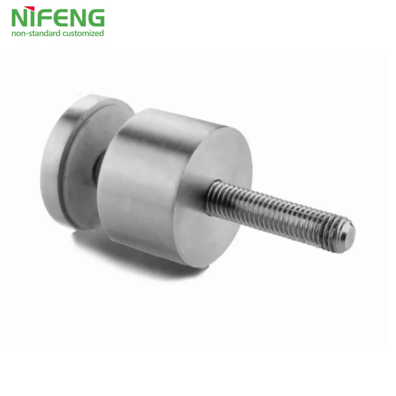 304 316 Stainless Steel Glass Clamp for Balustrade Glass Railing Staircase Railing Glass Clip Handrail