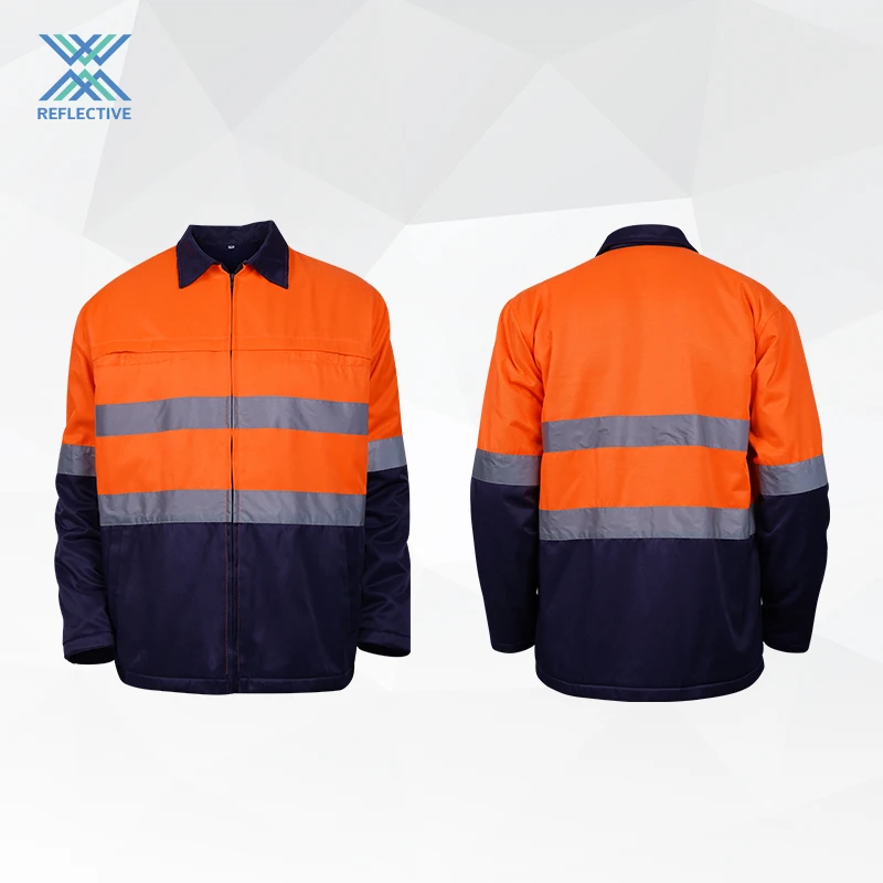 LX Reflective Workwear Jacket Reflective Safety  Workwear Uniforms For Men