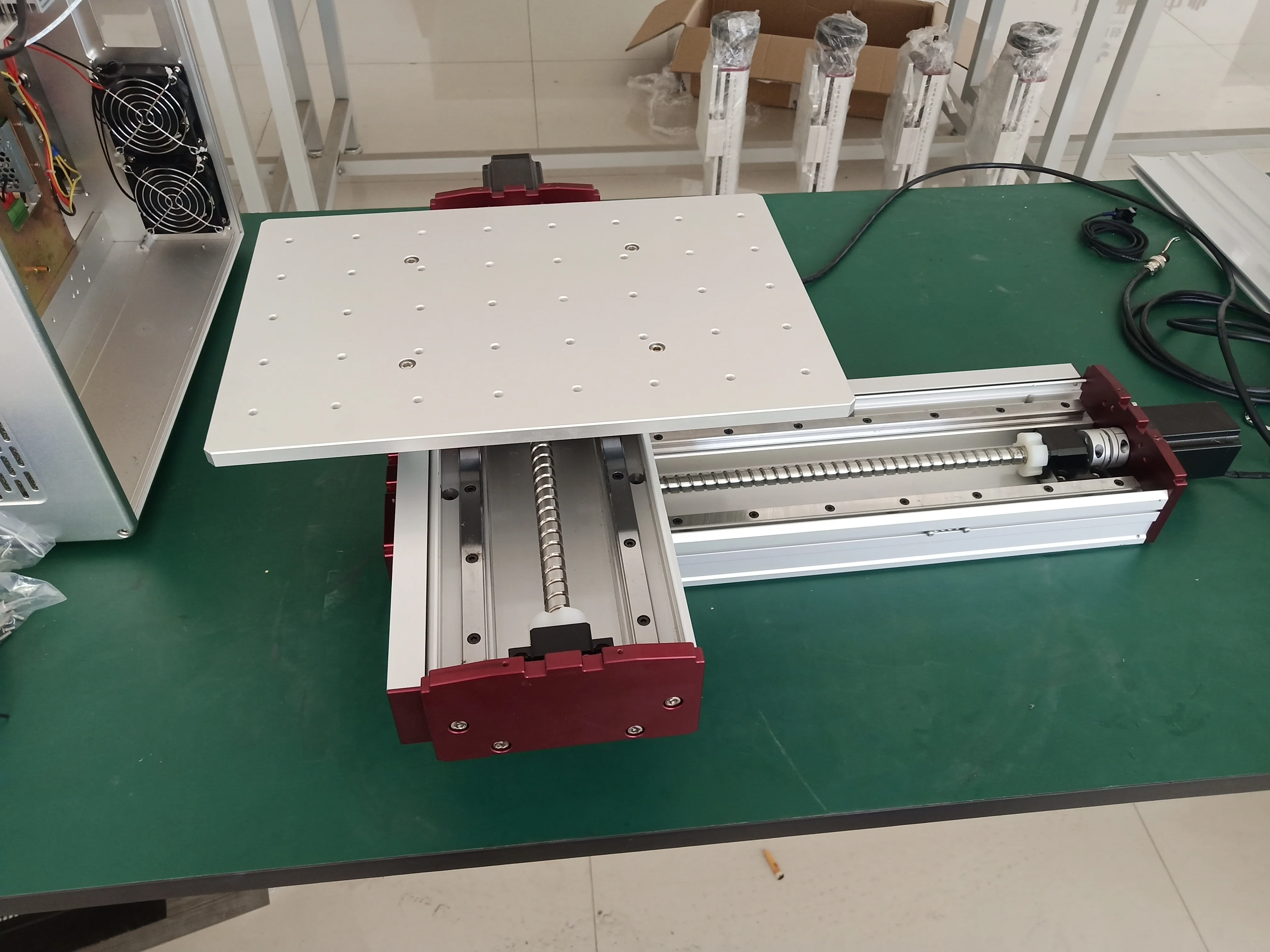 XY Mobile Marking Platform for Super Large Area Fine Laser Engraving