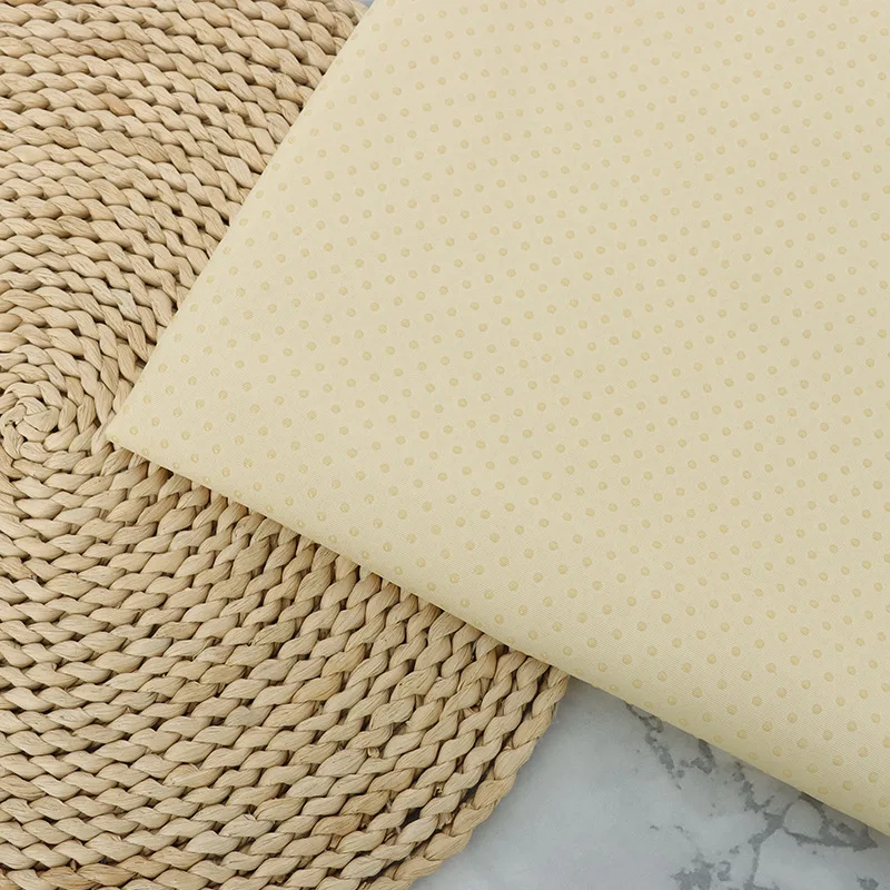 Factory price  anti-slip polyester fabric taffeta non-slip waterproof fabric pongee dotted anti-slip fabric for seats gloves