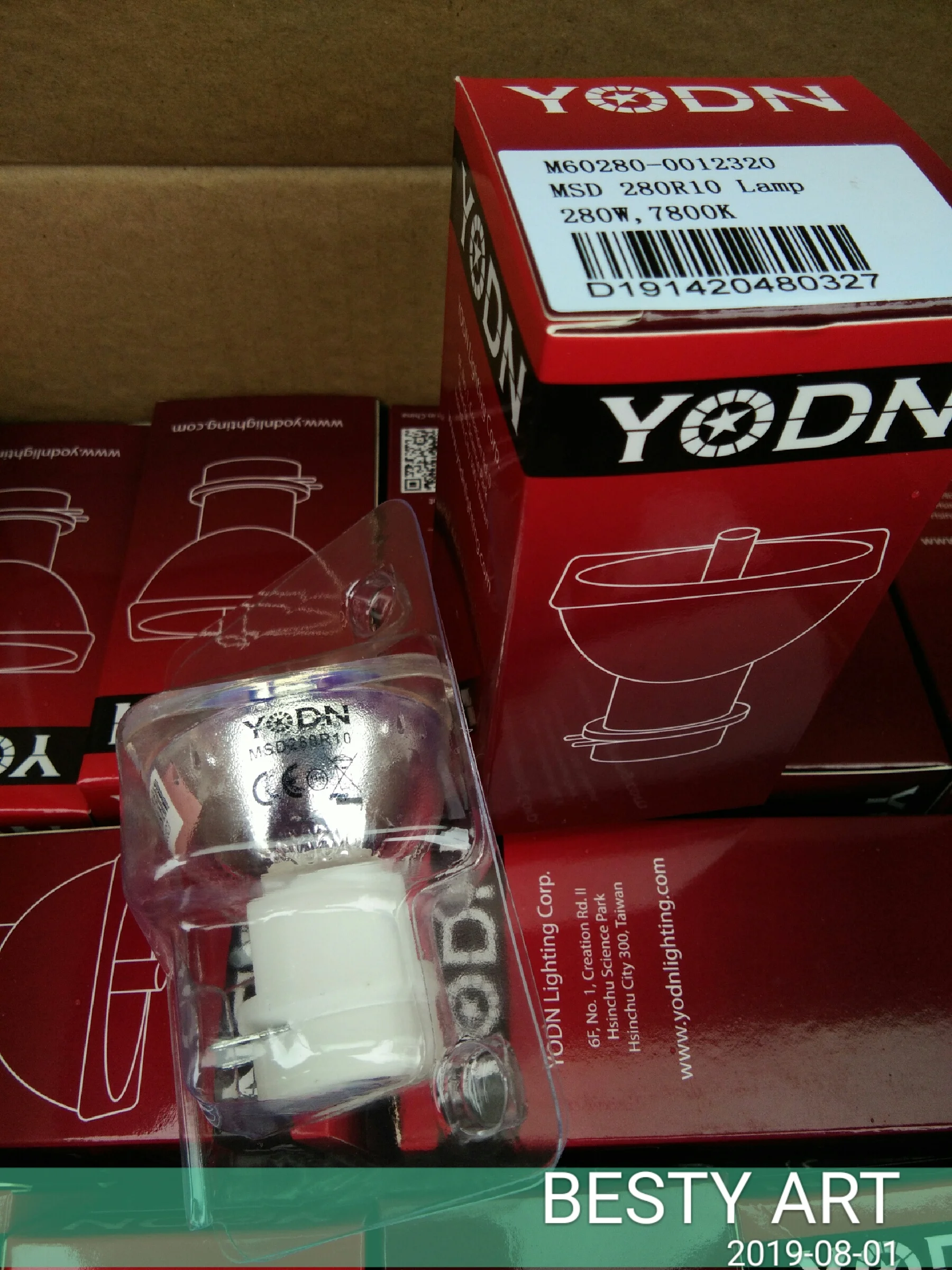  Оригинальная лампа для подвижной головки Taiwan Yodn MSD280 R10 Robe Pointe