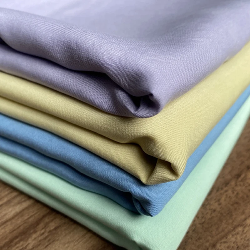 High quality 100% Tencel fabric is a popular and breathable clothing fabric wholesale