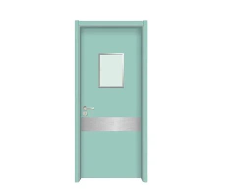 The newest interior single swing cleanroom door for Chemistry laboratory