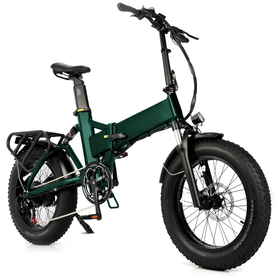 Aluminum Frame Folding Electric Mountain Bike Full Suspension Trek Ebike Duotts Electric Bike 52V