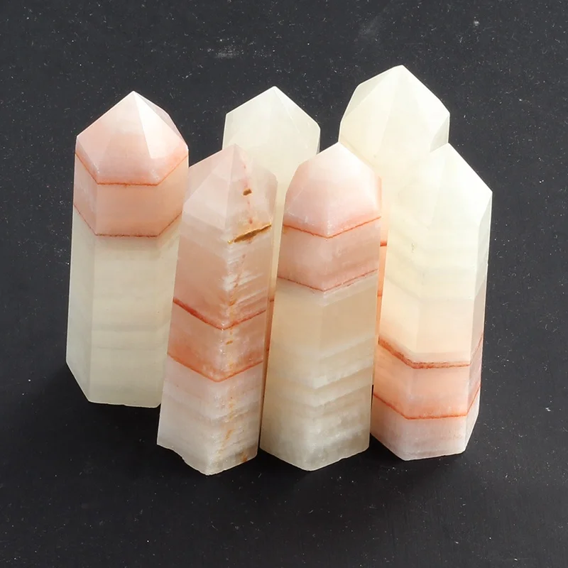 Professional Manufacture Afghan Jade Pillar Natural Polishing Afghanistan Jadehome decoration