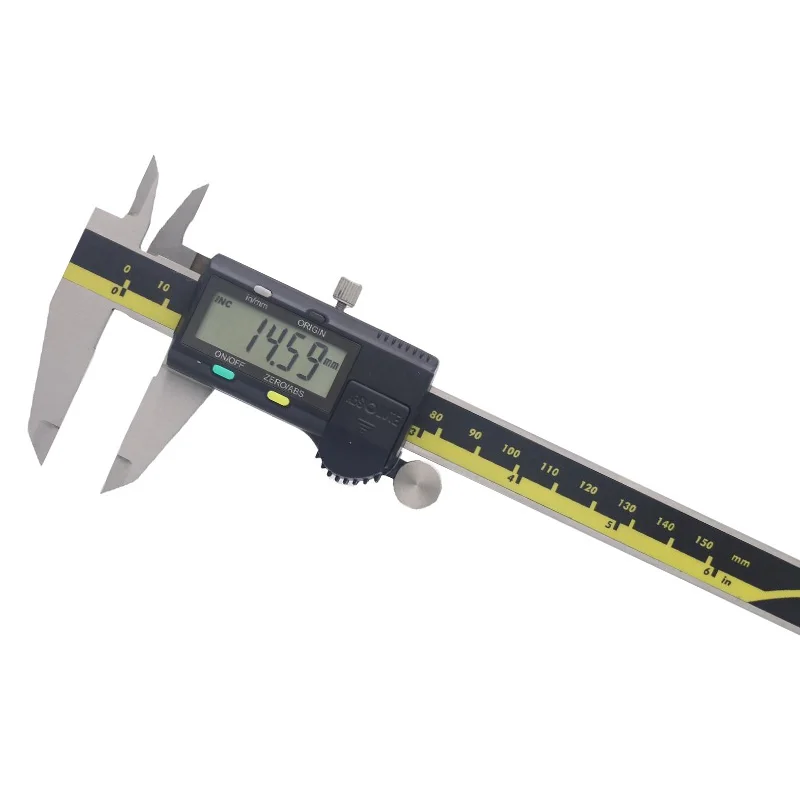 Mechanical Sliding Digital Calipers Stainless Steel Accuracy Aperture Depth Diameter Vernier Caliper