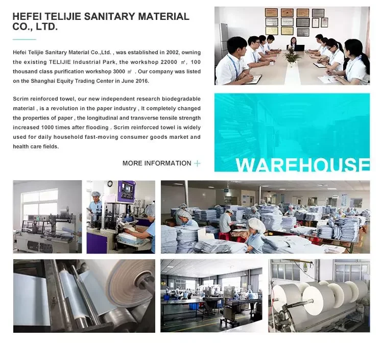 Customized Moist Toilet Paper Biodegradable Flushable wipes