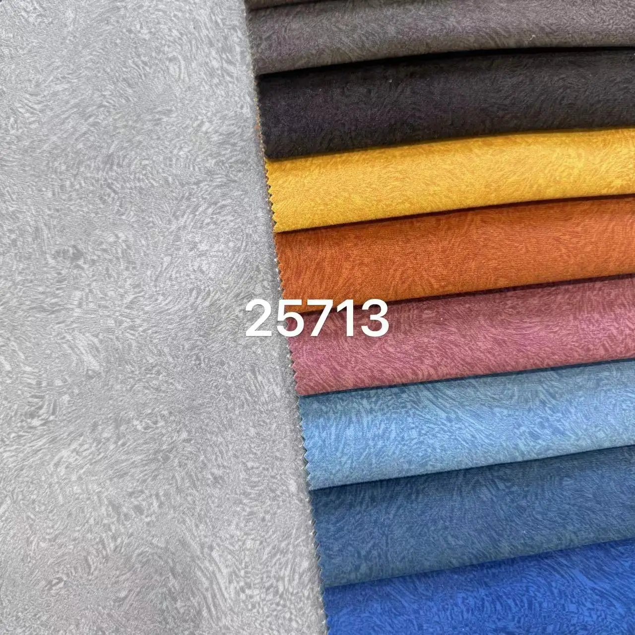 JL25713 mosha Velvet new designs  Printed embossed factory  Wholesale Sofa Fabric For Home Textile with fleece Backing