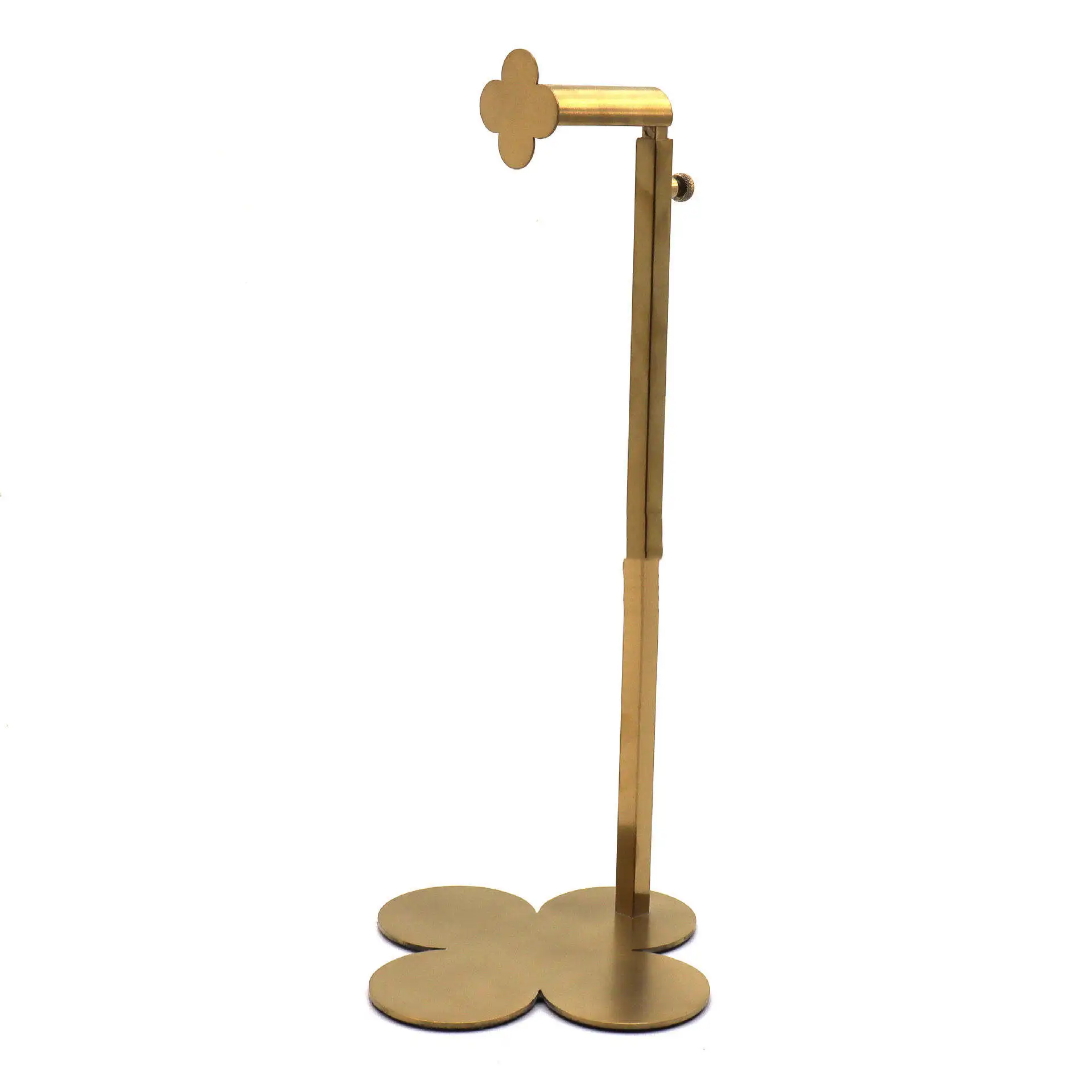 Custom Hanging Handbag Holder Metal Hand Bag Rack Luxury Gold Bag Display Stand for Shop