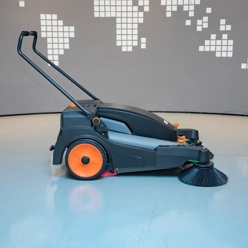 Chancee S2Pro Hand Push Commercial Electric Road Street Floor Sweeper Machine