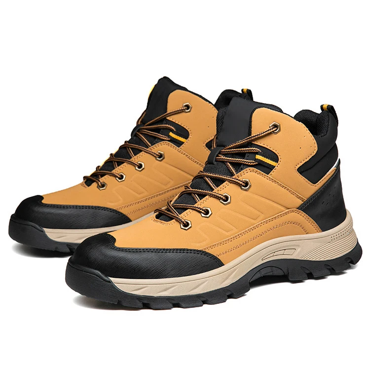 Sunland Welding Protect Loggers Boots Safety Boot Steel Toe Rubber Work Boot Industrial Work Shoes For Man