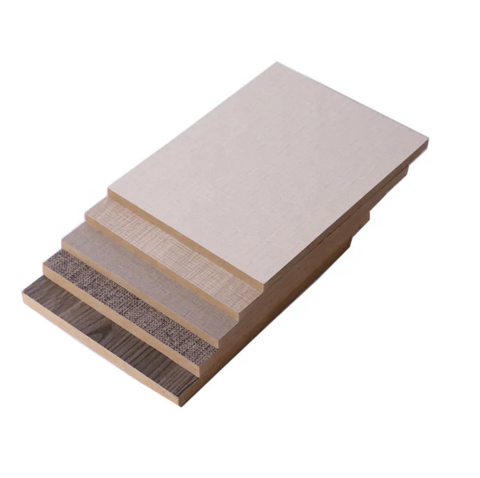 customized  poplar hardwood melamine laminate mdf board plywood