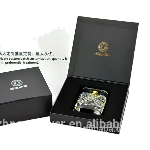 2021 Fantastic wholesale black perfume bottle box