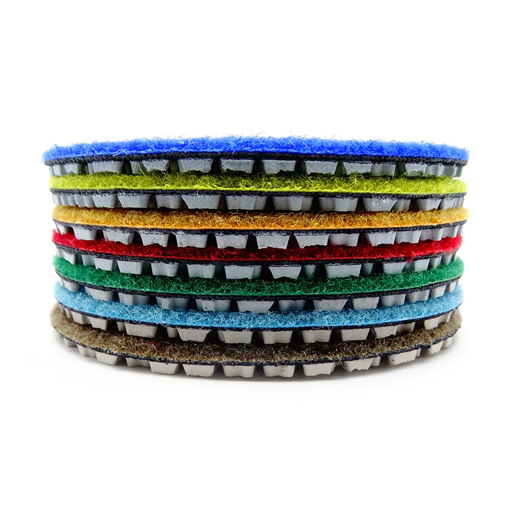 High Quality Polishing Pad,100MM Wet Diamond Marble Granite Concrete Polishing Pads