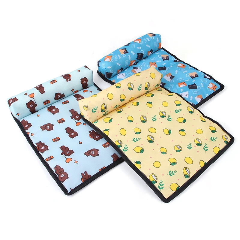 Summer Pet Cooling Mat Dog Ice Mat Pet Cooler Mat Sleeping Dog Cooling Ice Pad