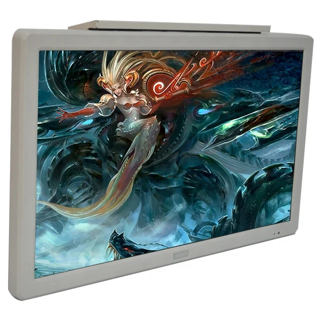 2020 новый стиль 18,5 дюймовый настенный пластиковый монитор для автомобильного автобуса на крышу для мини-автобуса