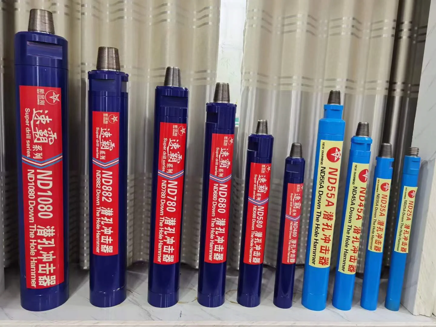 High efficiency durable mining impactor 90B DTH hammer for down the hole drilling rig