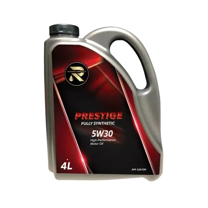 RENOVAR Premium 5W30 API CJ4/SN Motor Oil Fully Synthetic Adhesive 5W30 Engine Lubricant Certified SAE for Automotive Use