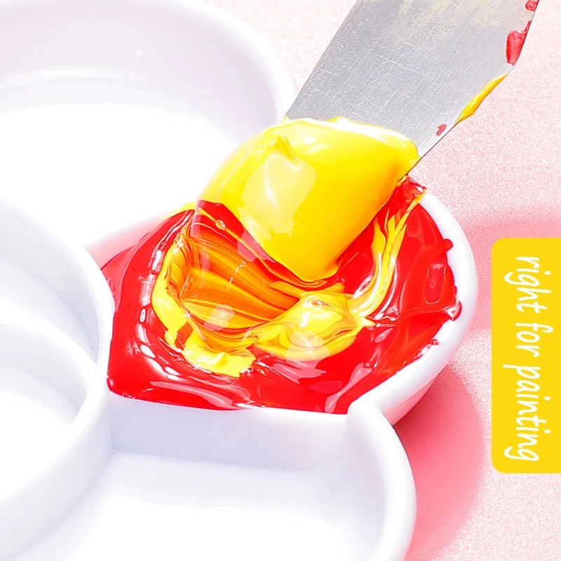 6 Colors 5ml Kids Acrylic Paint Pot Set