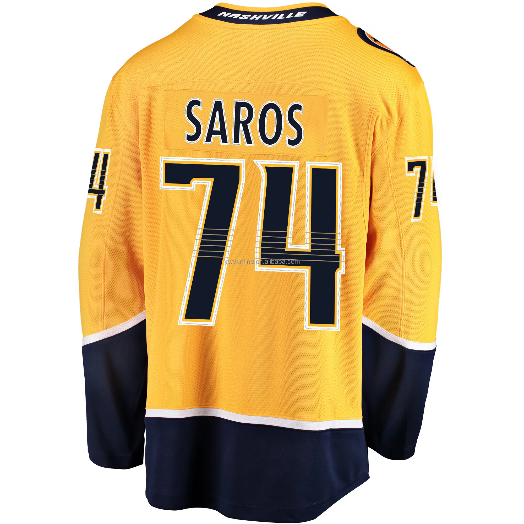 Хищники 2024 Нэшвилля футболки с вышивкой спортивная одежда #59 Josi #91 Stamkos #81 #9 #74