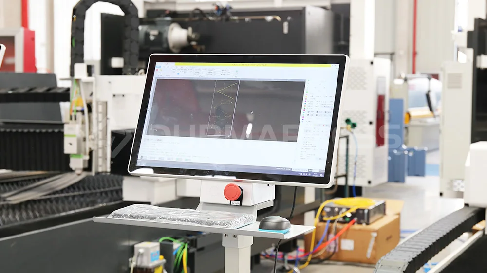 1000w 2000w 3000w 6kw Fiber Multifunctional Laser Cutting Machines Industry Laser Equipment For Metal Process