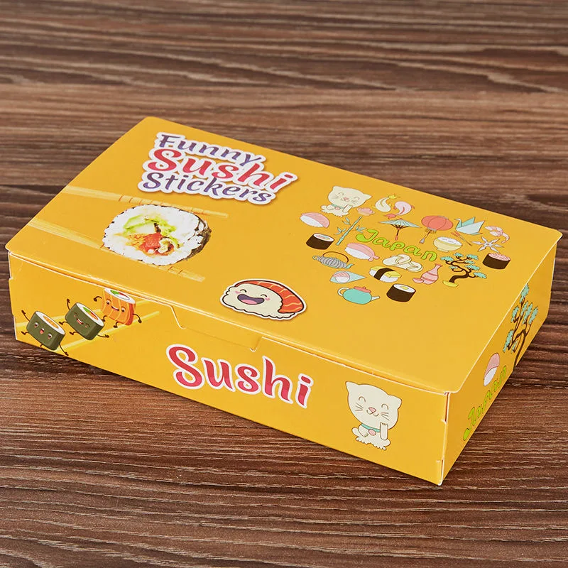 Accept Custom Order and Recycled Material Feature Paper Sushi Box