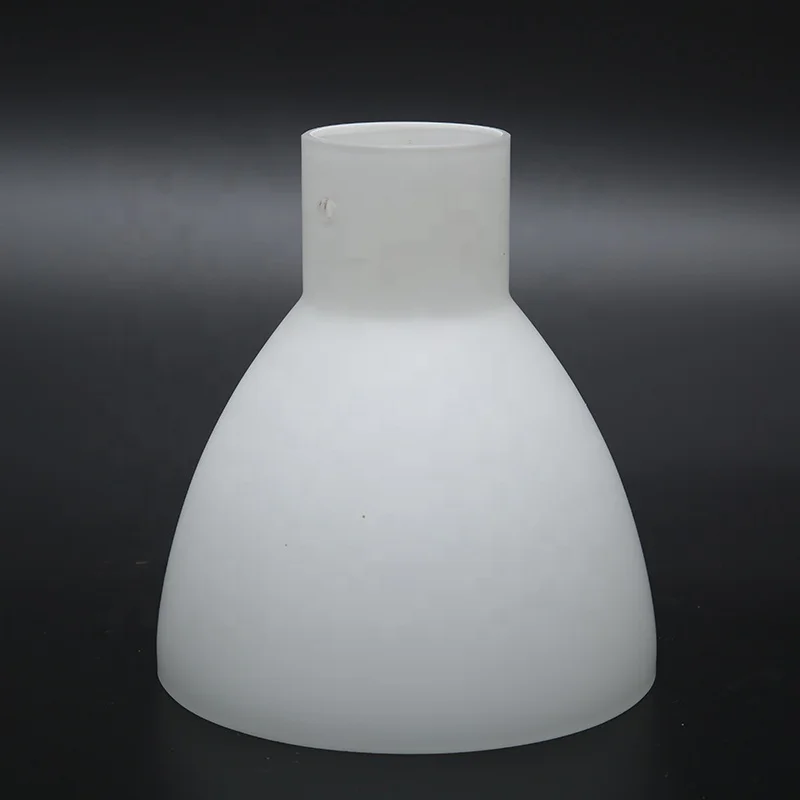 Wholesale European Style Opal White Bell glass lamp Shade Replacement Bedroom Glass Lampshade Classic