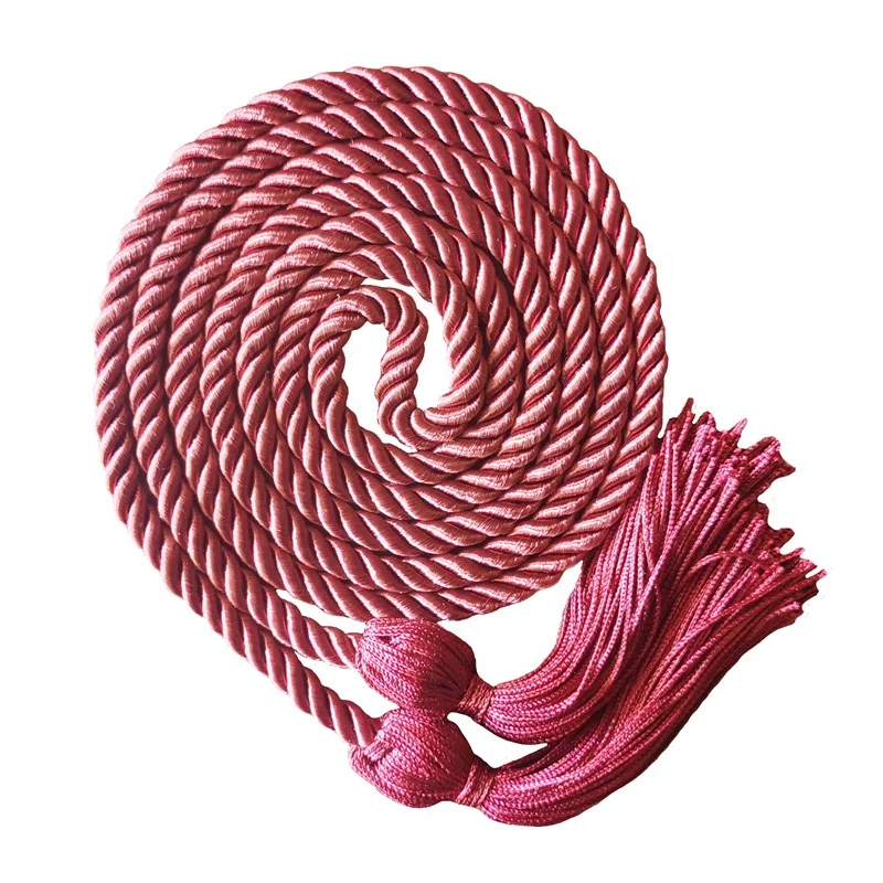 Cord Cords Purple  Solid  Color  Graduation Honor Cords Graduation Cords