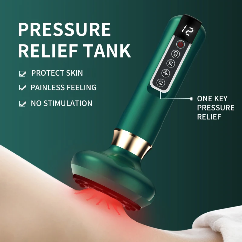 Vacuum Cupping Therapy Machine Electric Cupping Therapy Massager Scraping Cupping