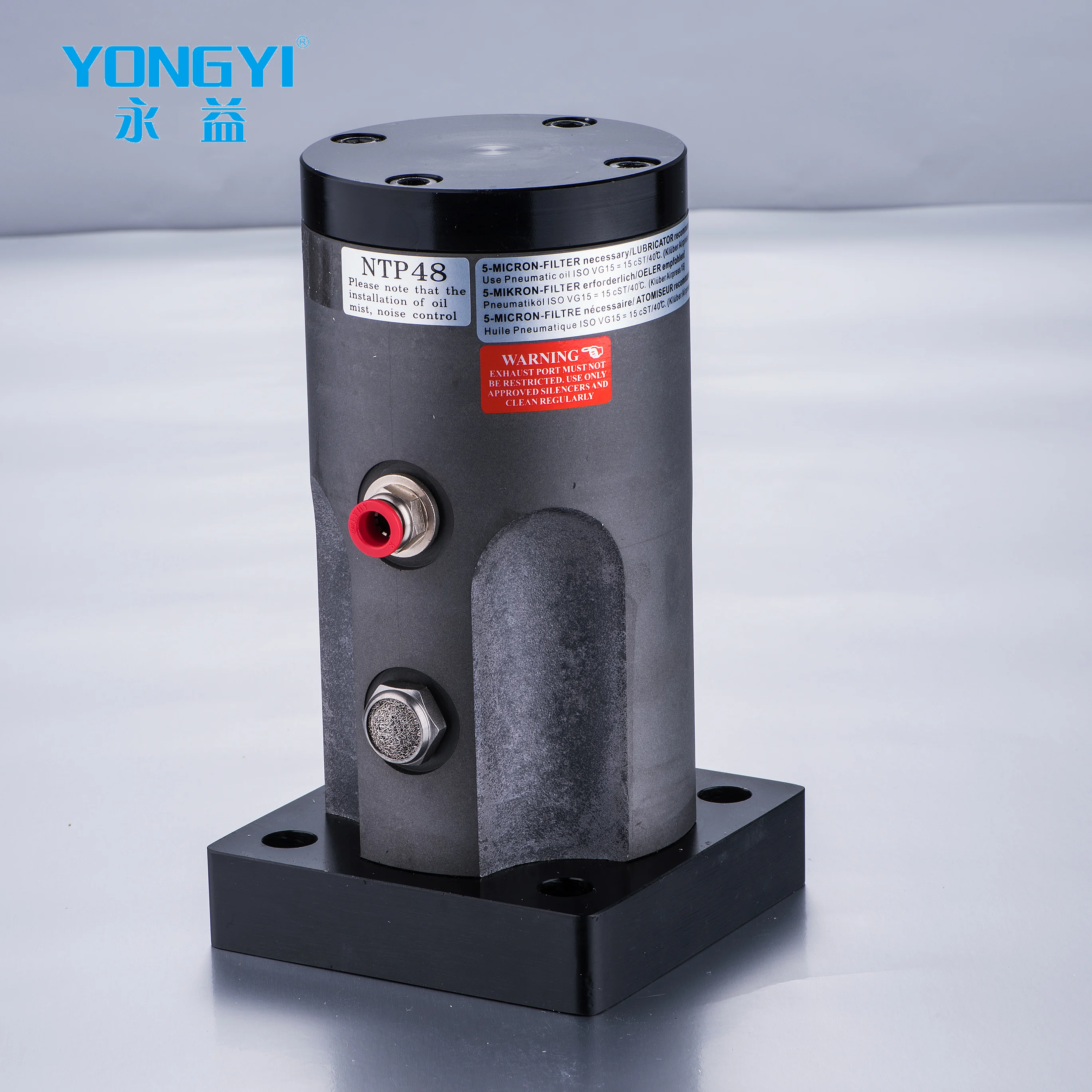 NTP Series Germany Netter Pneumatic Piston Reciprocating Type Ball Vibrator NTP48 Linear Vibration