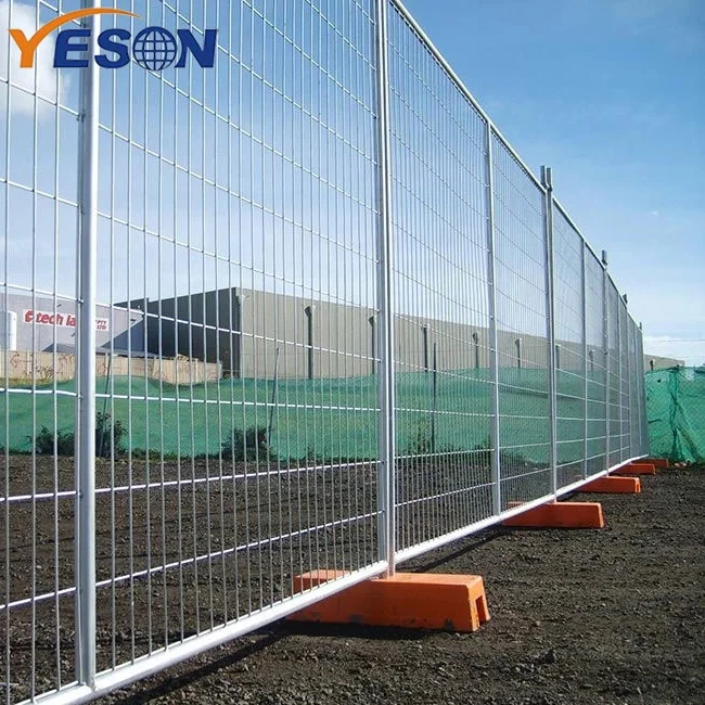 Передвижной Тип 6x12 Оцинкованная железная цепь стандартная 6-футовая Строительная площадка Временная Заборная панель