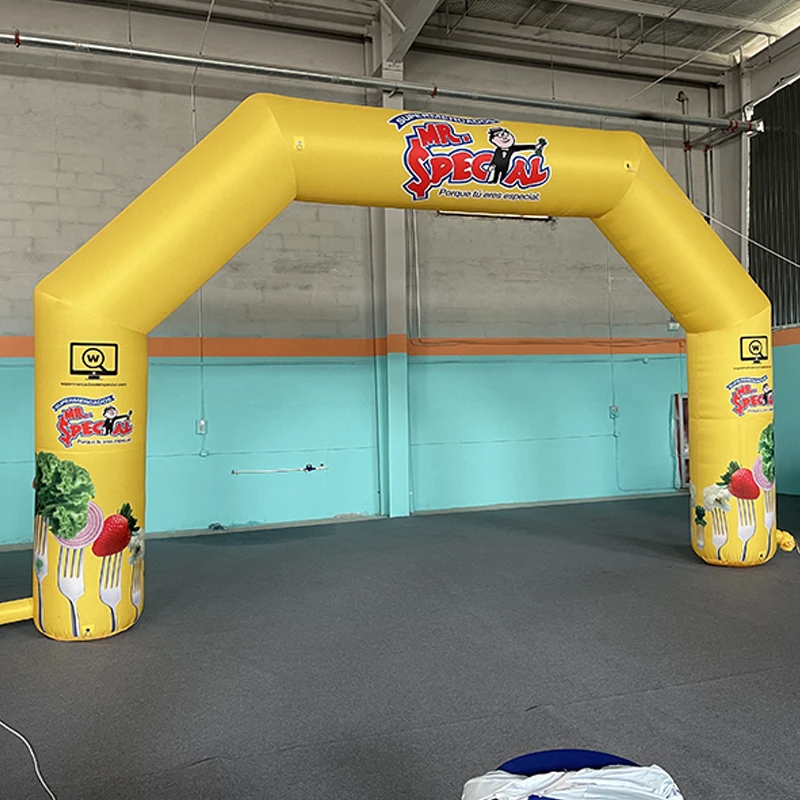 Fashionable Outdoor Waterproof Advertising Inflatable Arch with Custom Logo