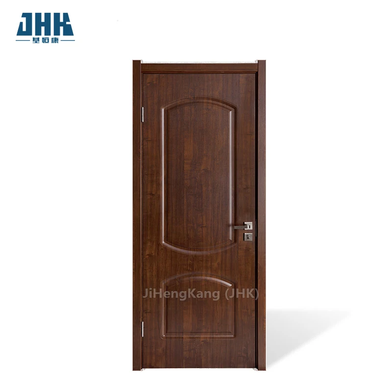 JHK-P10  PVC wooden door design Prefinished Wood Interior PVC Doors doors wooden modern Good quality Modern Design