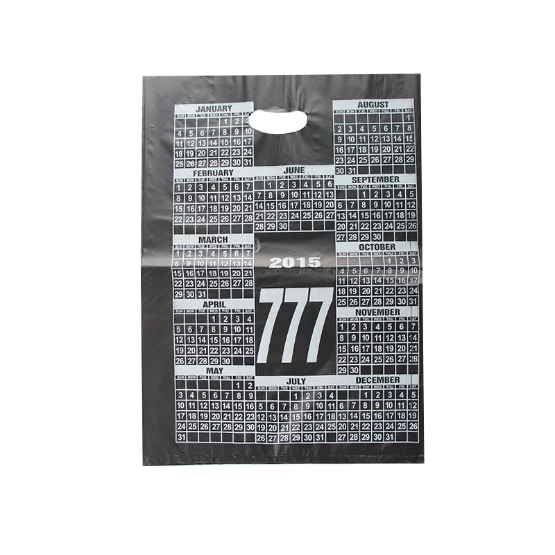 
Cheap Price Custom Clear Clothes Shopping Die Cut Plastic Carrier Bag for Packaging with Handle Logo Print 