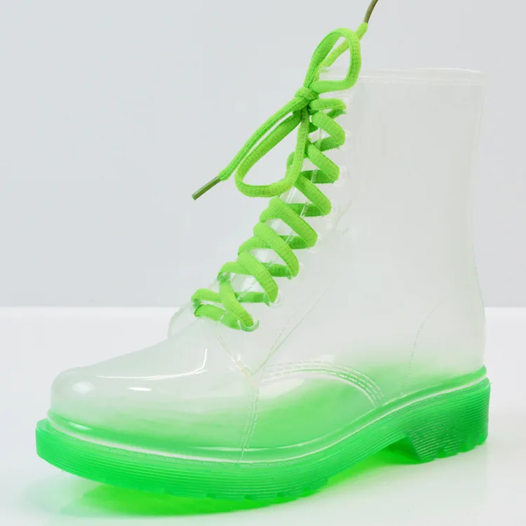 fashional lightweight pvc rain boots women