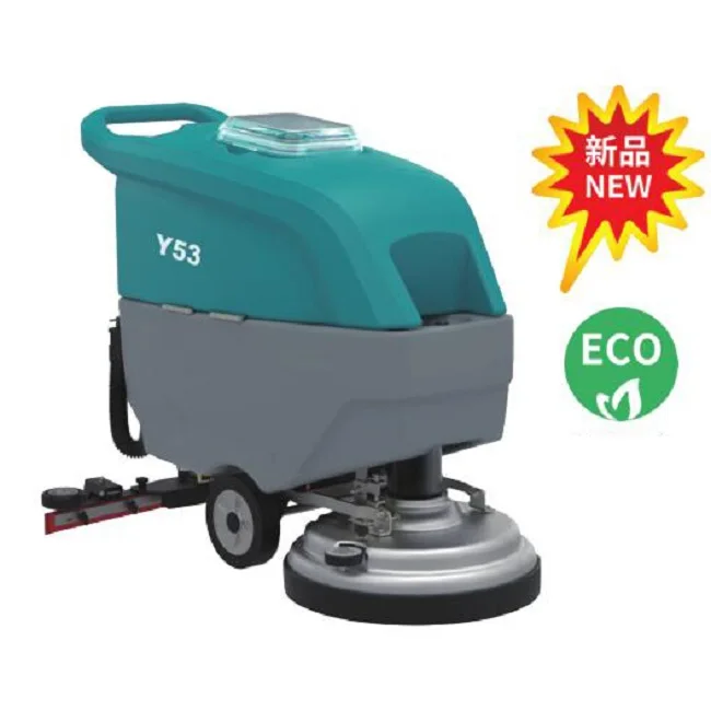 big tank capacity automatic and manual operation mode mini ball valve design floor sweeper scrubber dryer machine for workshop