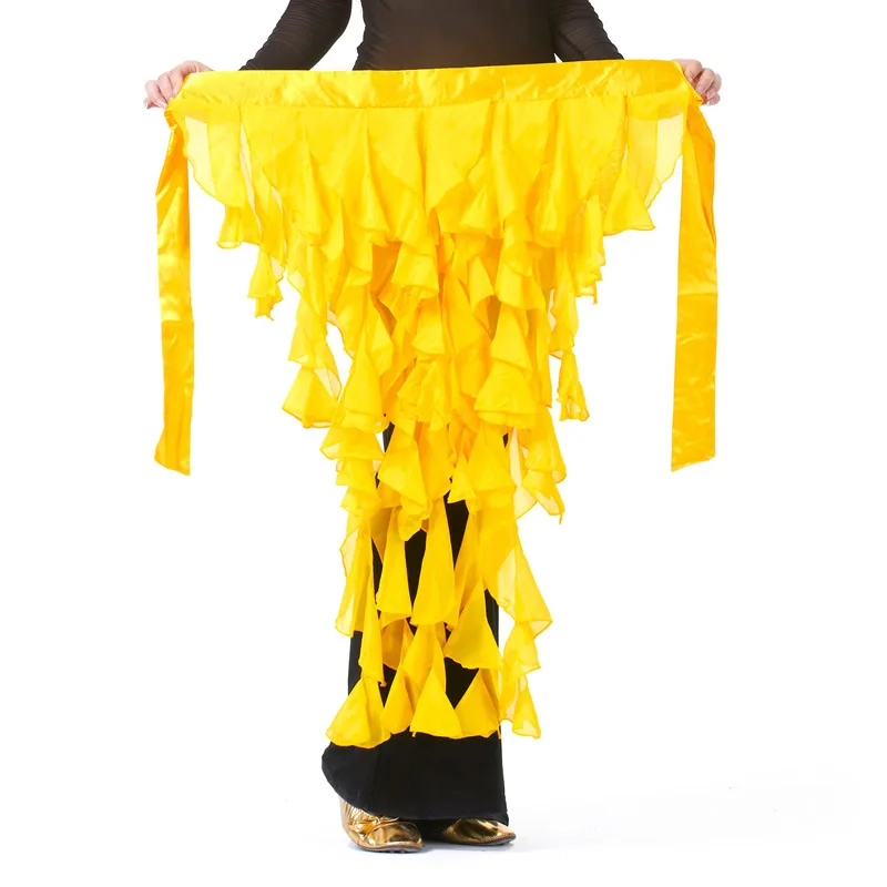 dpw328 Royal Blue Belly Dance Skirts Oriental Double High Slits Belly Dance Costume Skirt For Women performance dress