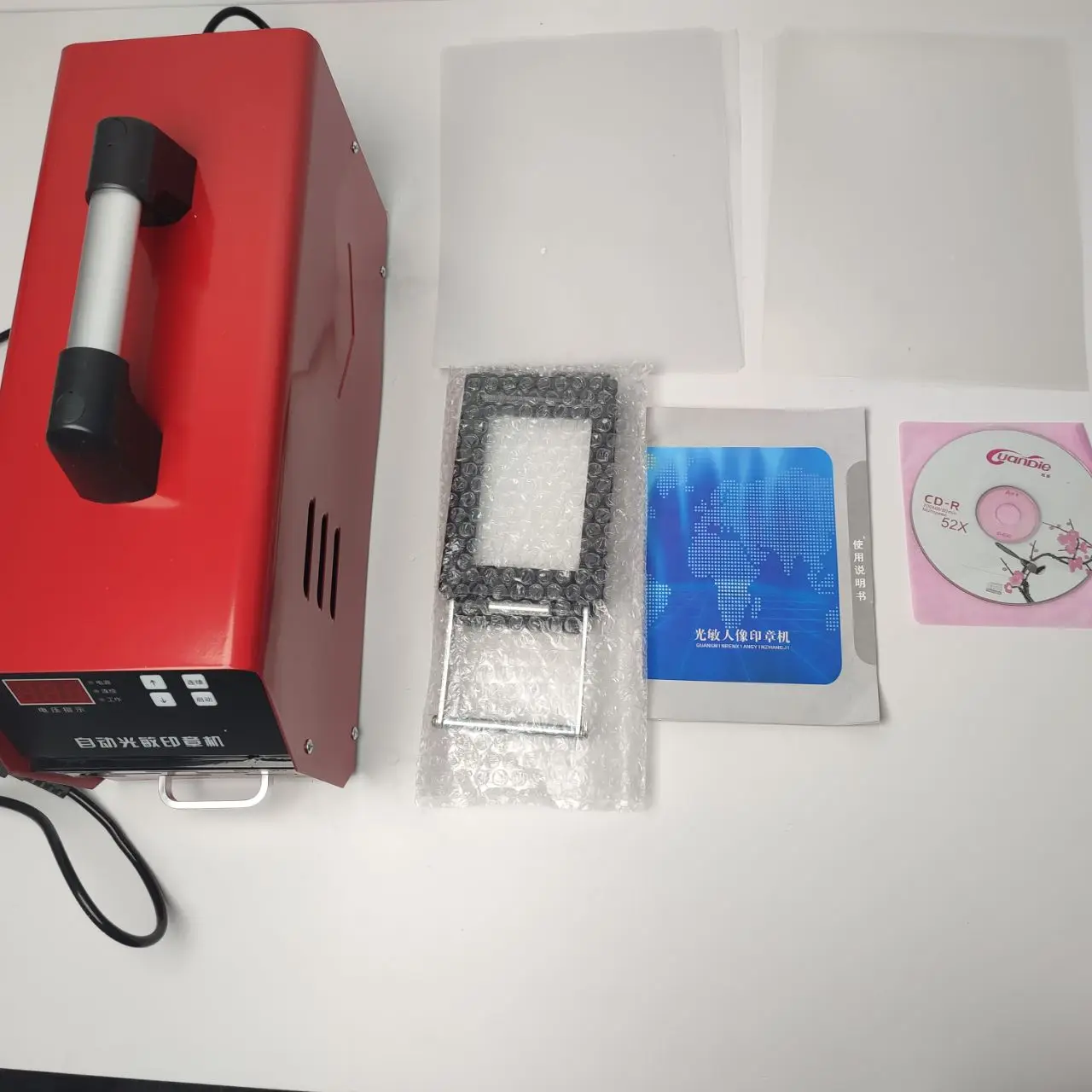 Flash Stamp Machine Pre Inked Stamp Machine for Making Rubber Stamp Maker Machine