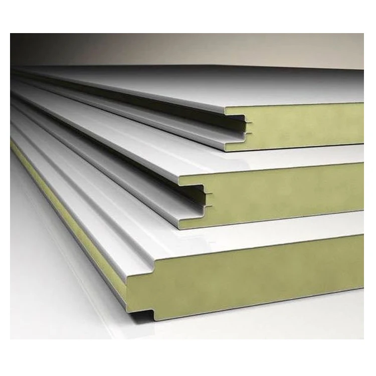 Wall Cladding Insulation Board SIP Panel Cold Room Rock Wool/ PU /EPS Sandwich Panels Roofing Panel