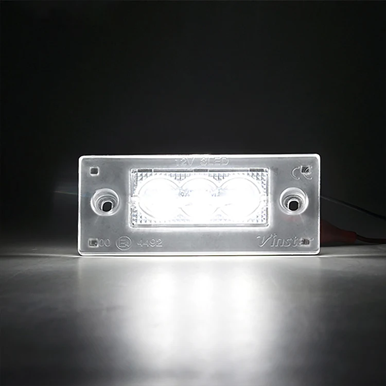 Ailead Good Quality White LED License Number Plate Lights  For Audi  A4/S4 avant  RS4 B5 A3